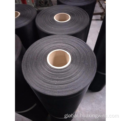 Black Coated Stainless Steel Mesh Filter stainless steel expoxy wire mesh Manufactory